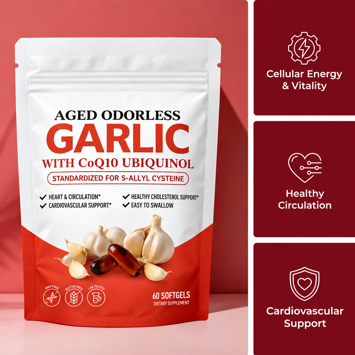 Aged Odorless Garlic